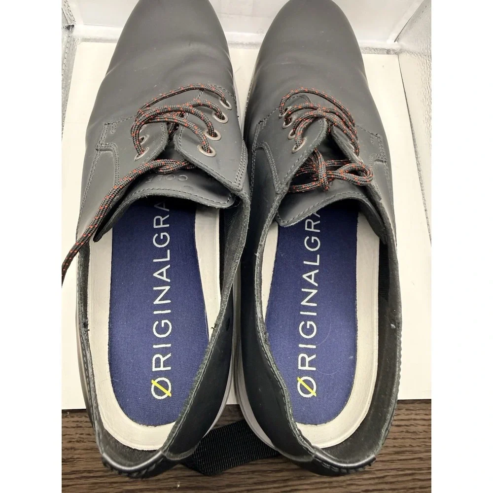Cole Haan Mens OriginalGrand Derby Shoes Black Leather C27997 Size 13